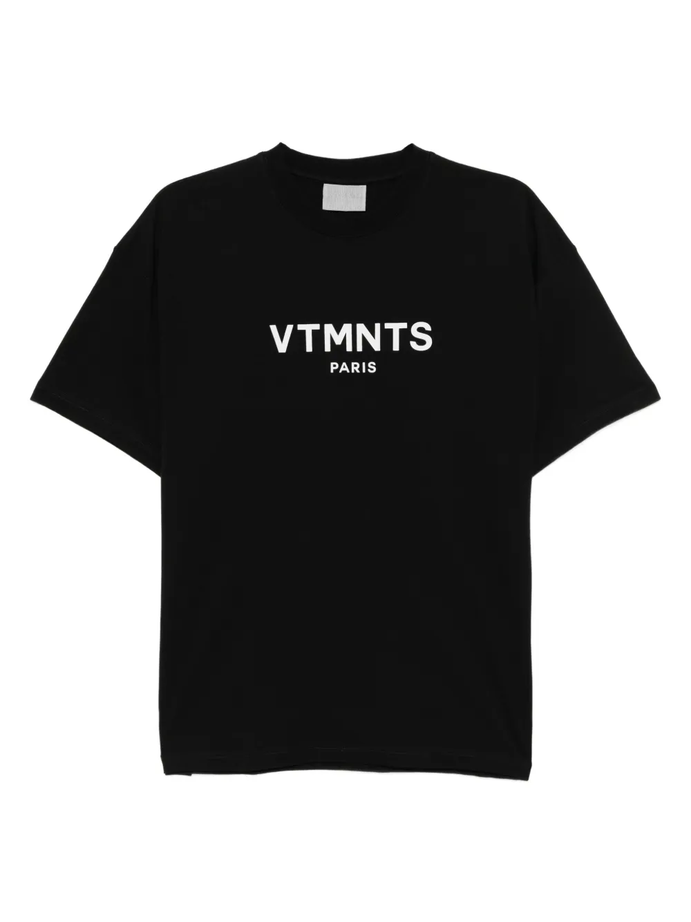 VETEMENTS logo-printed T-shirt Zwart