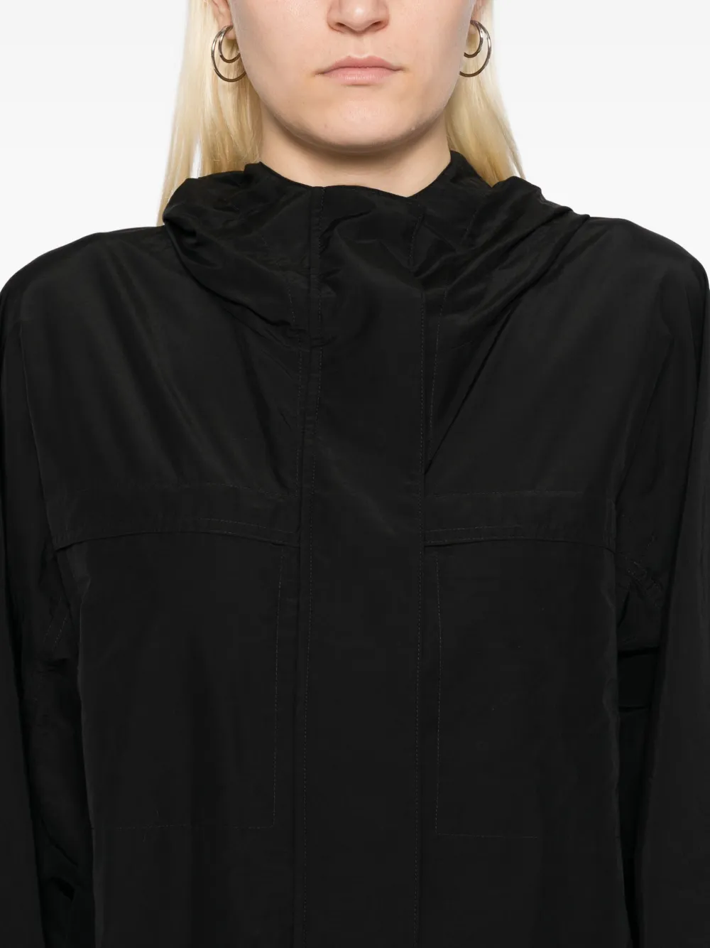 Theory Gather jacket Zwart
