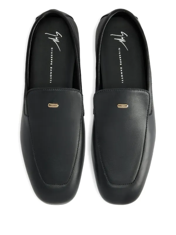 Giuseppe Zanotti レザーローファー | ブラック | FARFETCH JP