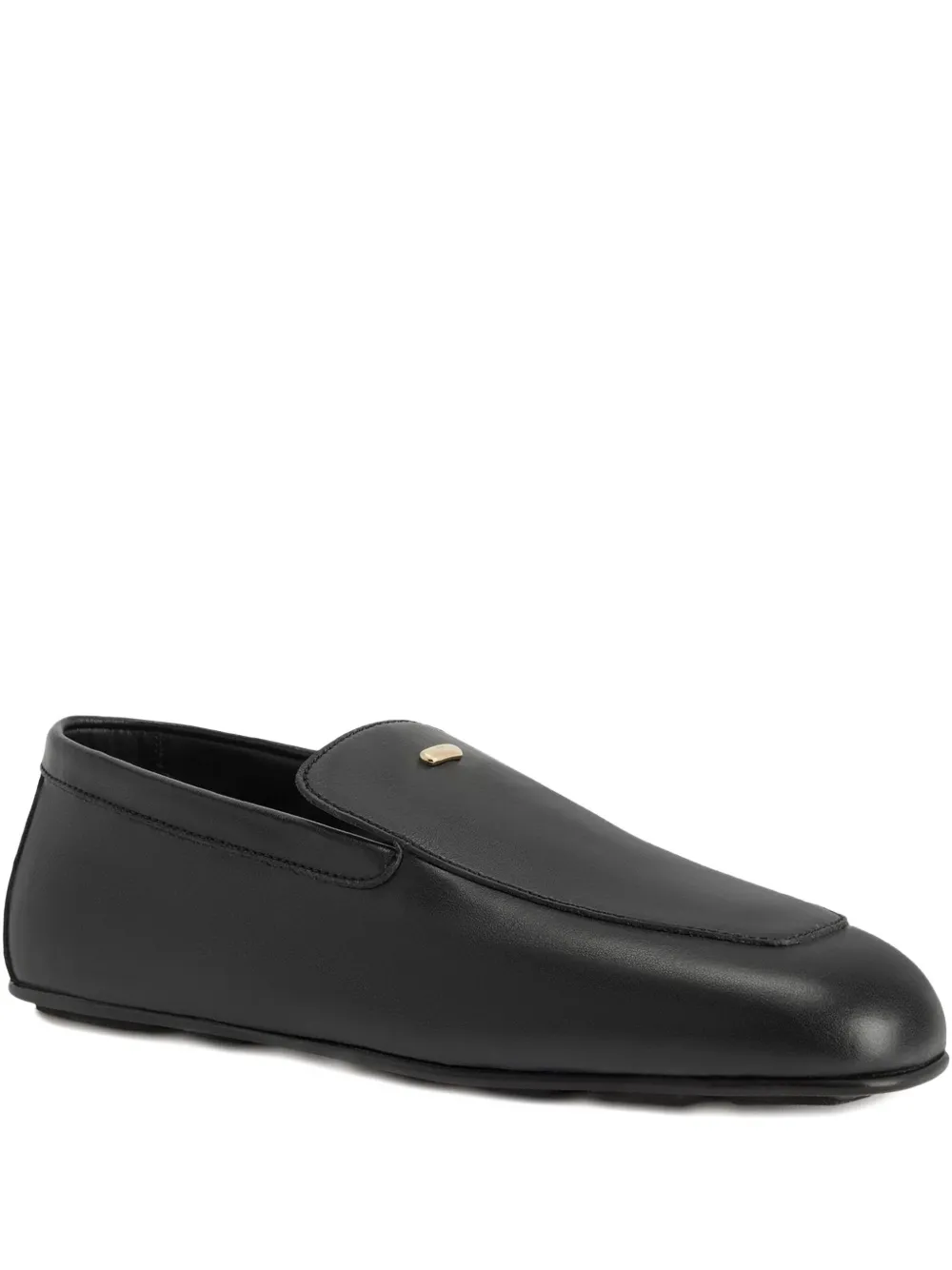 Giuseppe Zanotti leather loafers Black