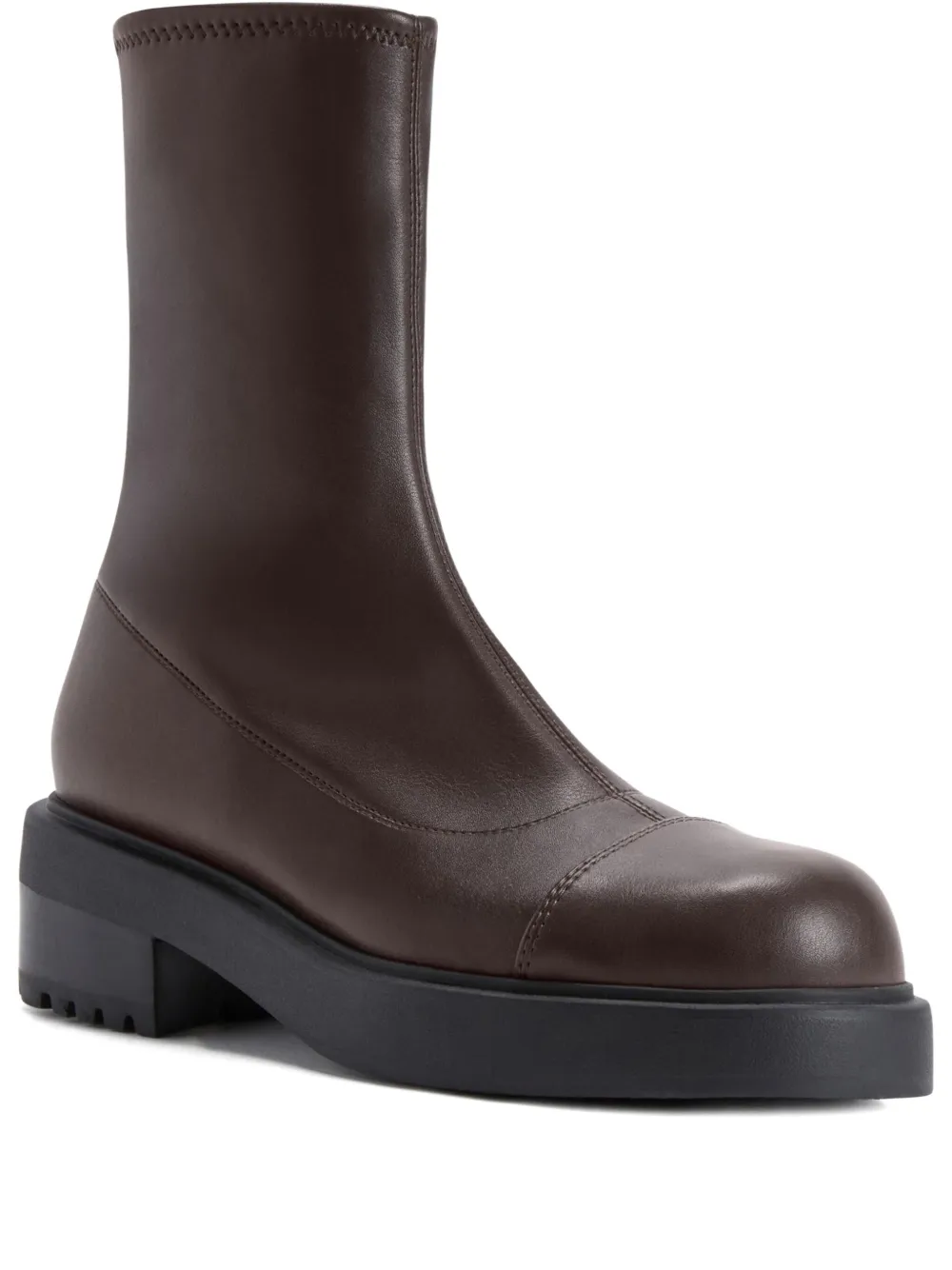 Giuseppe Zanotti Junney zip-detail ankle boots Brown