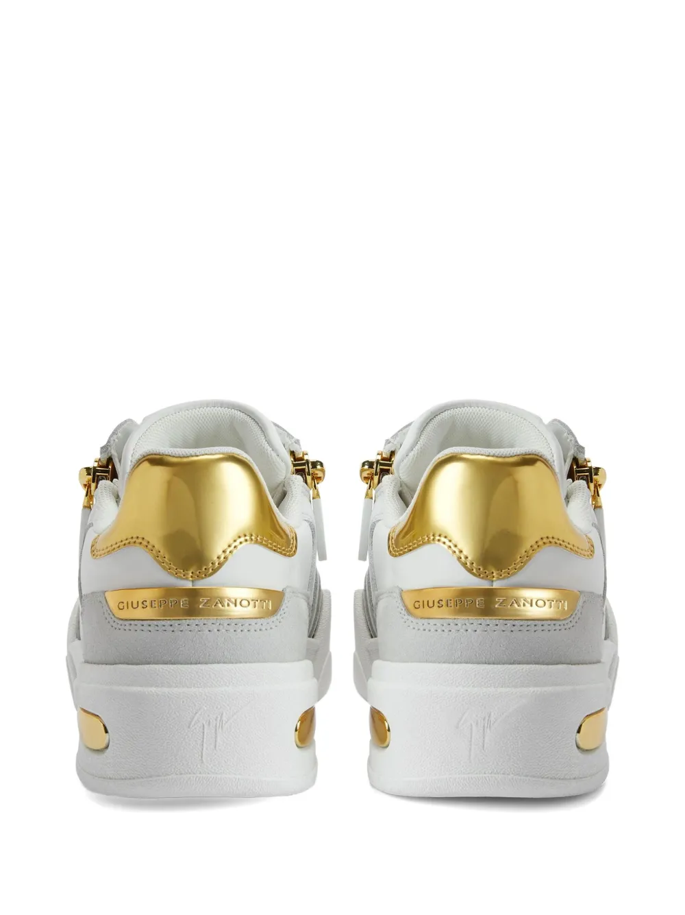 Giuseppe Zanotti Gz-Ghost sneakers met rits Wit