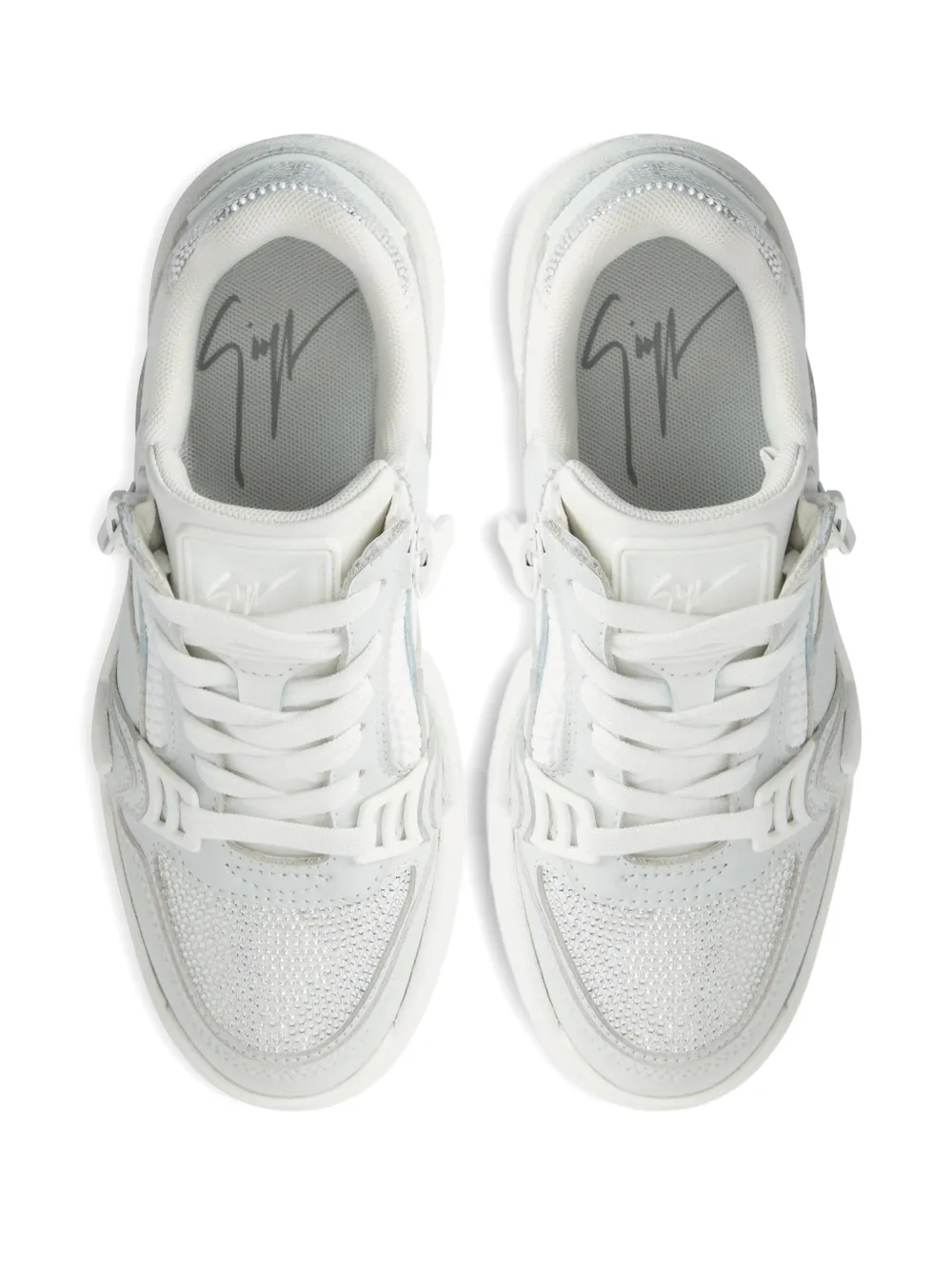 Giuseppe Zanotti baskets Gz-ghost à détails de zips | baskets basses | Image 2