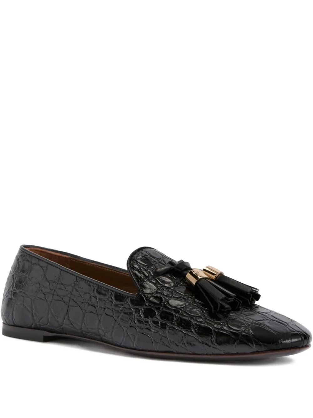 Giuseppe Zanotti leather loafers Black