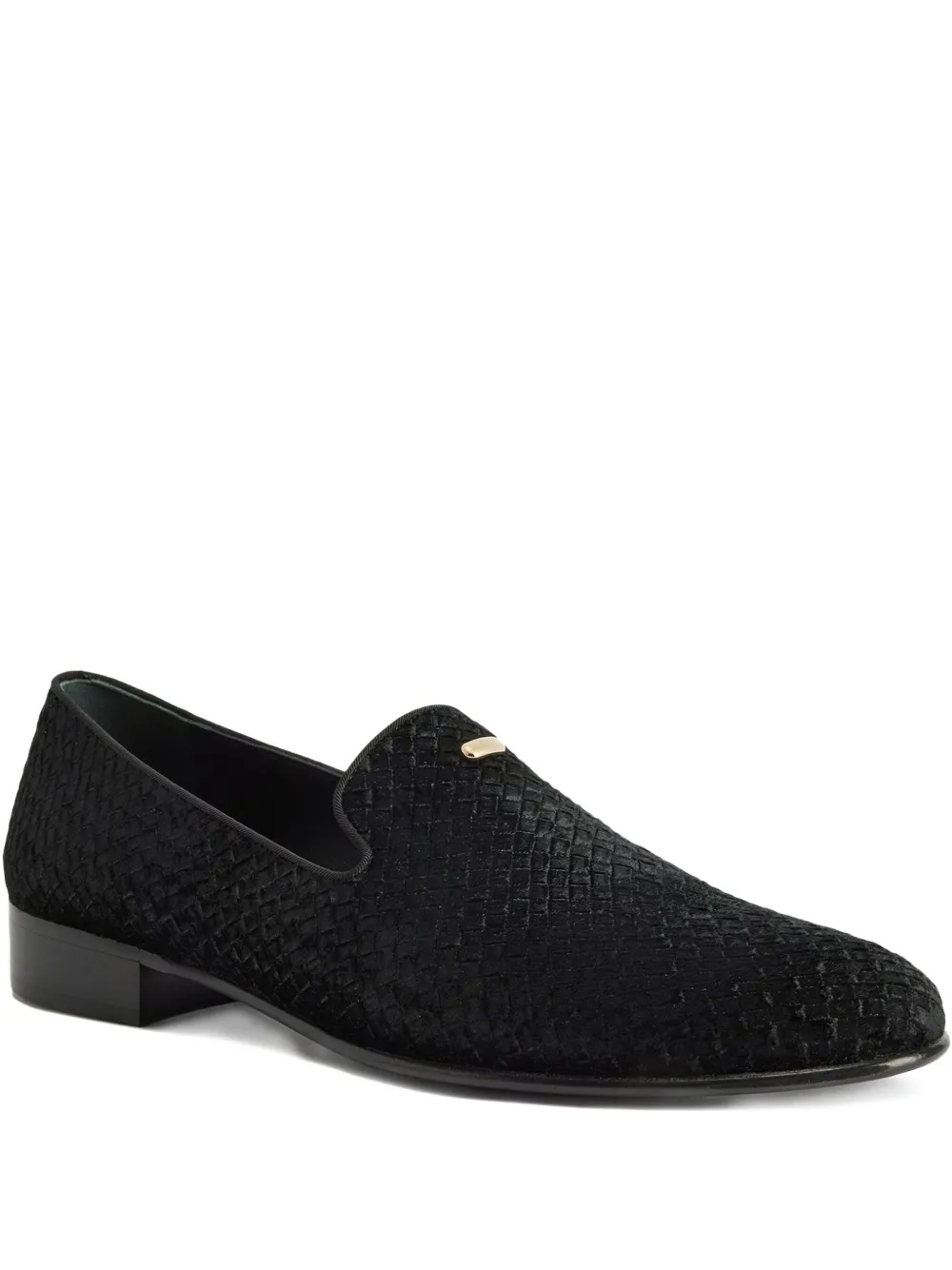 Giuseppe Zanotti Jaky woven loafers Black