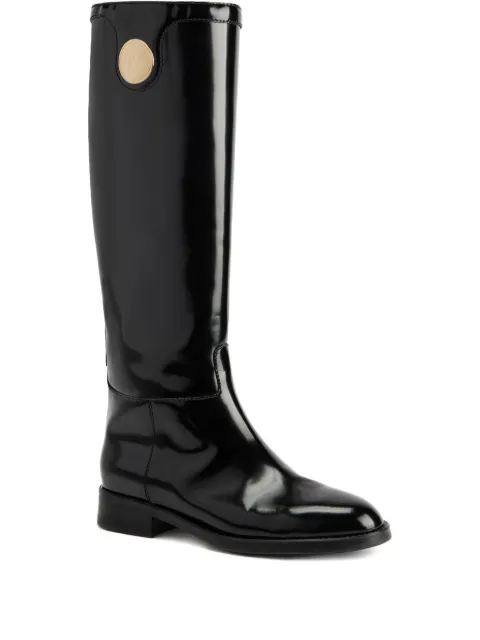 Giuseppe Zanotti leather knee-high boots