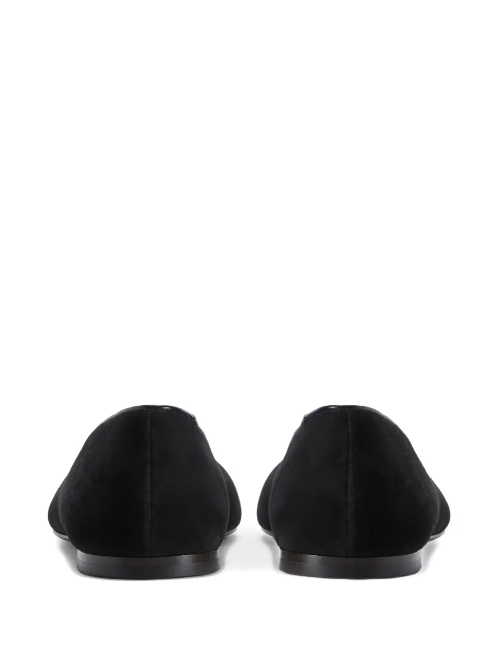 Giuseppe Zanotti Georgia suede ballet flats Black