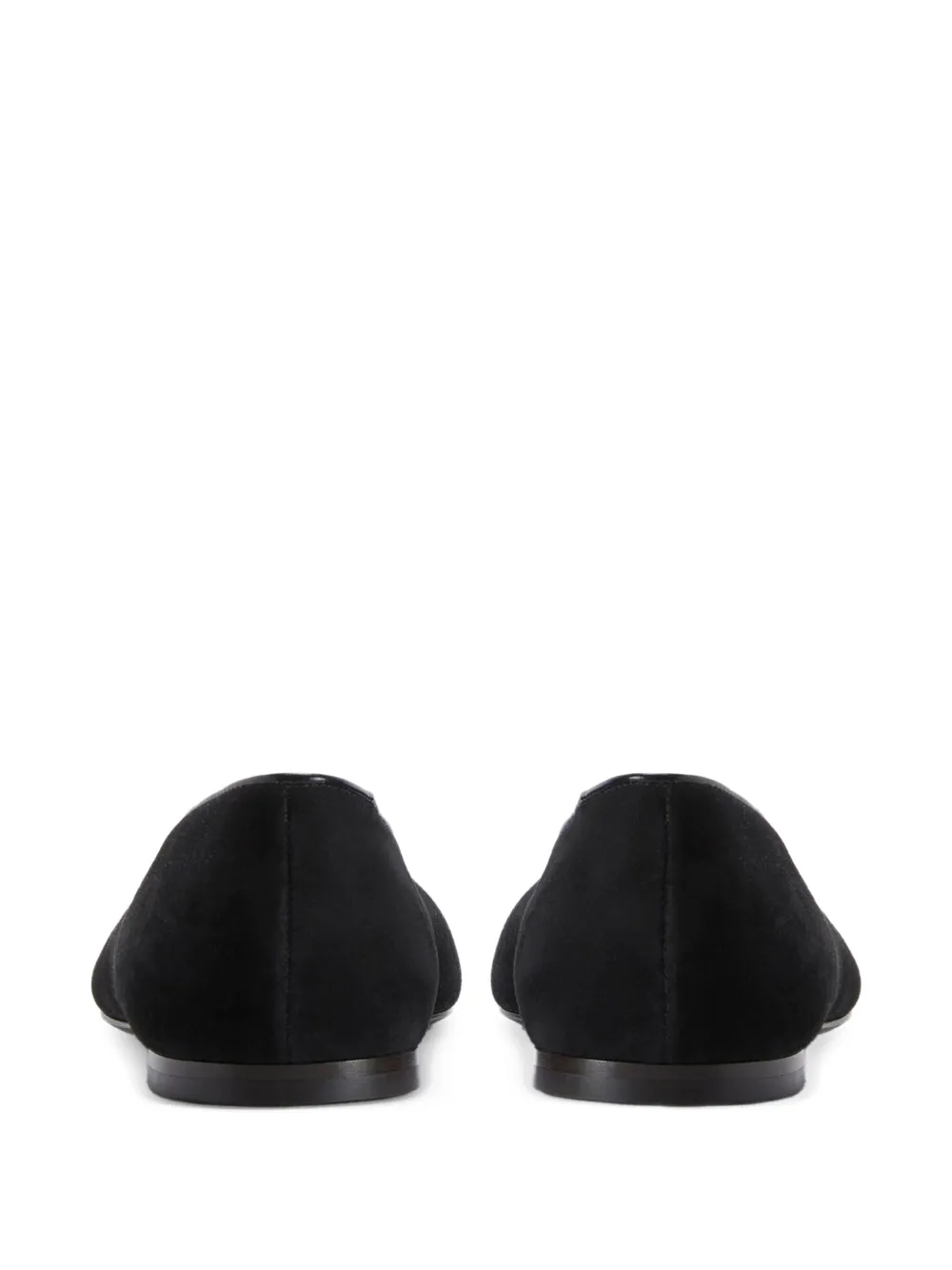 Giuseppe Zanotti Georgia suede ballet flats Black
