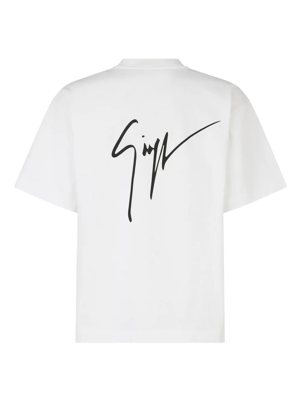 Giuseppe Zanotti T-shirt met logo Wit