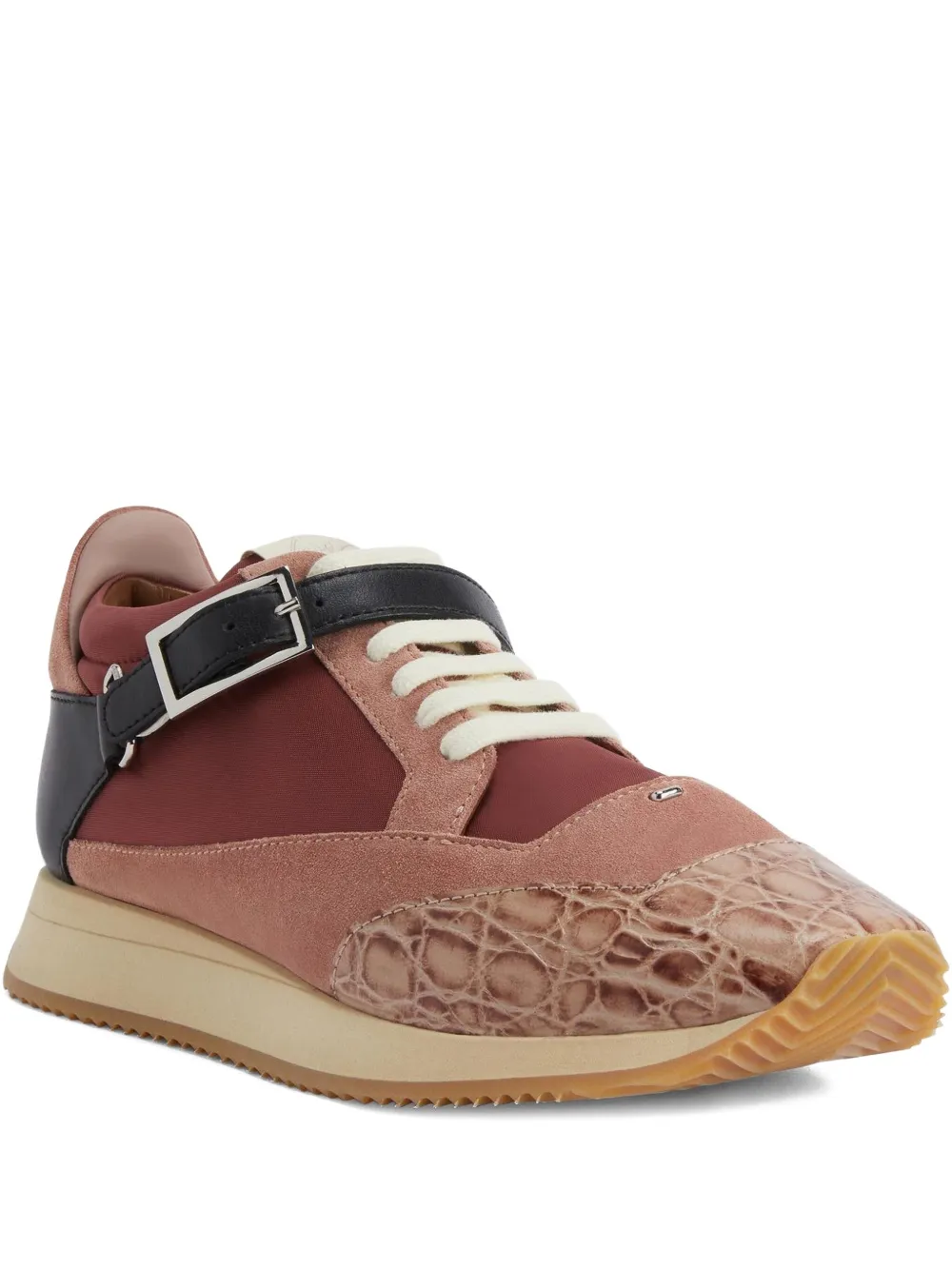 Giuseppe Zanotti buckle-fastening low-top sneakers Pink