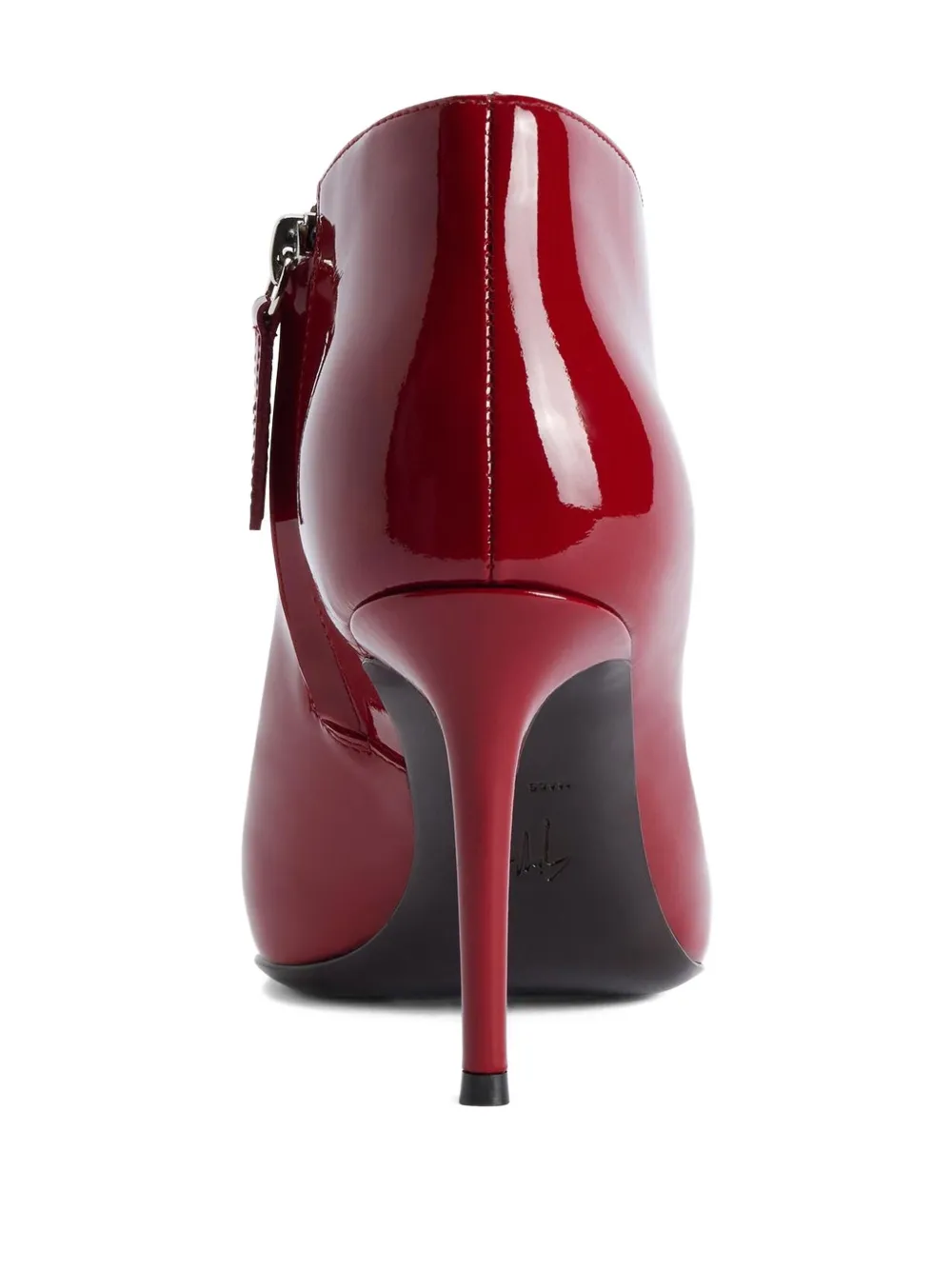 Giuseppe Zanotti Laarzen met puntige neus Rood