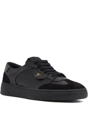 Giuseppe Zanotti Leather Sneakers | Black | FARFETCH ZA
