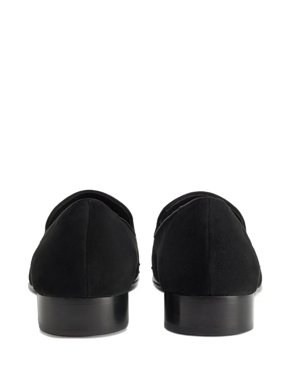 Giuseppe Zanotti Loafers verfraaid met kristallen Zwart