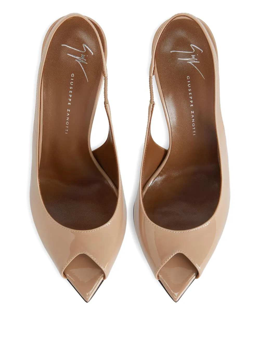 Giuseppe Zanotti 90mm Intriigo heeled sandals Neutrals
