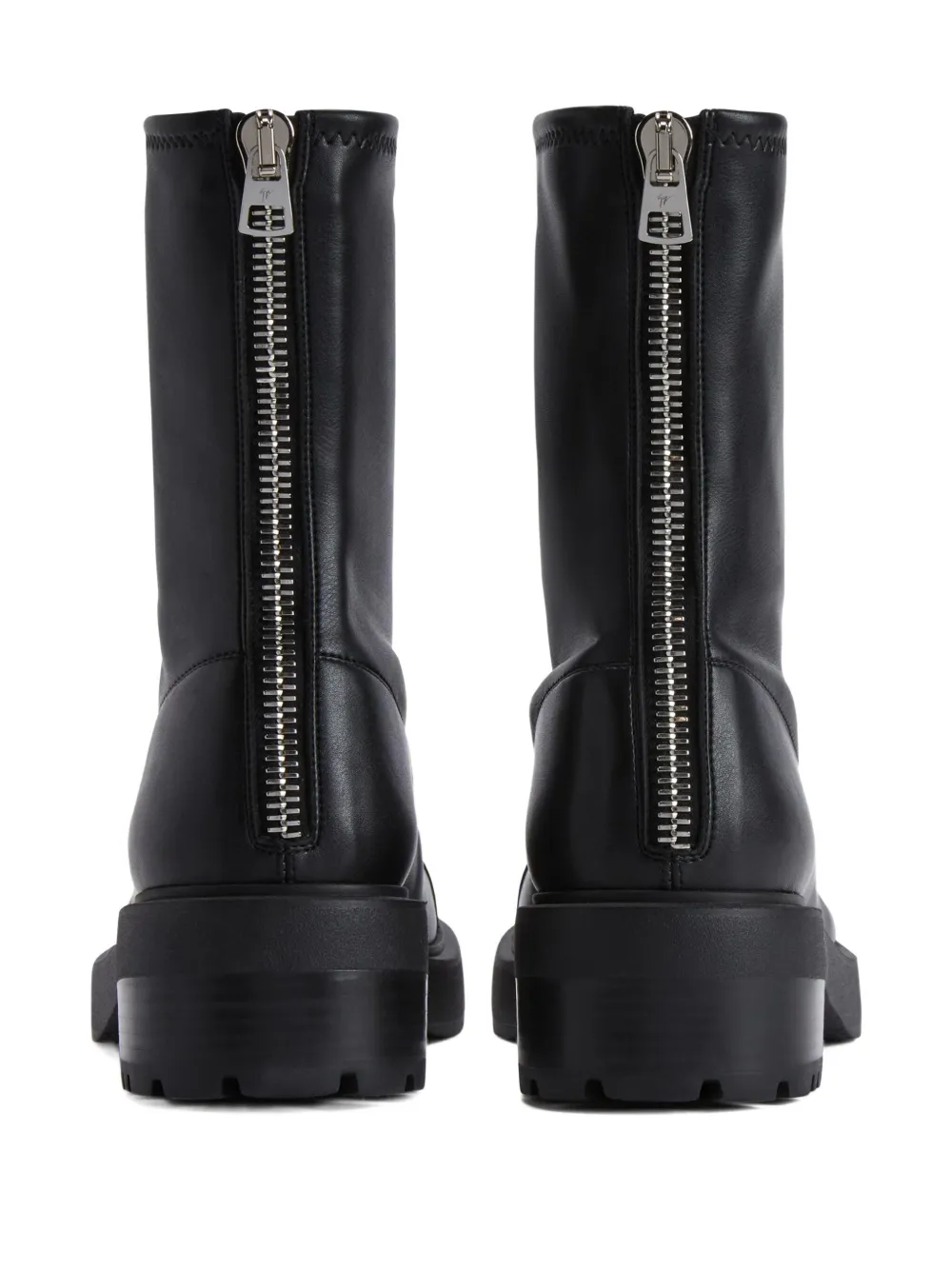 Giuseppe Zanotti zip-detail platform boots Black