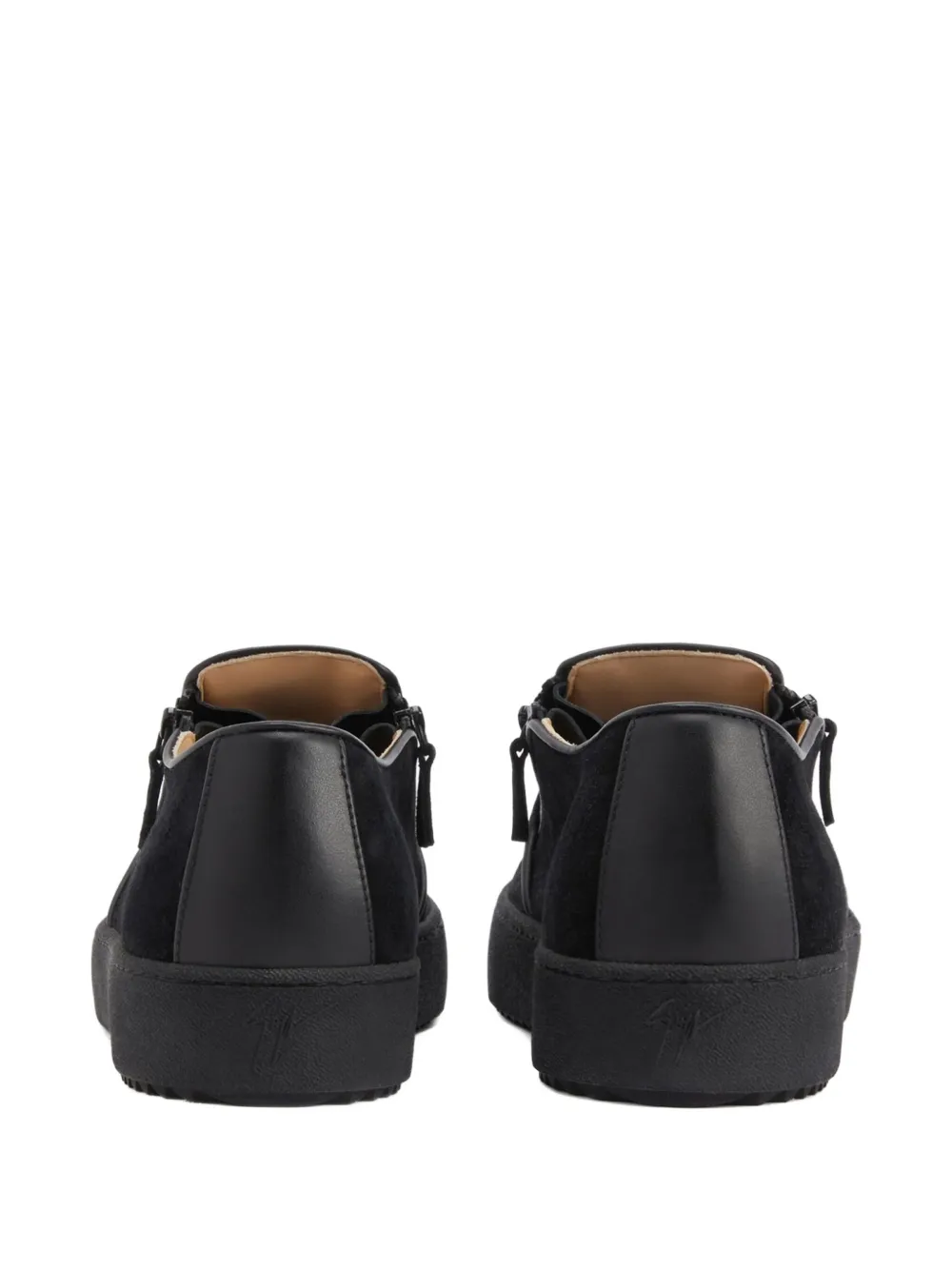 Giuseppe Zanotti Gz Mike zip-detail slip-on sneakers Black