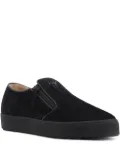 Giuseppe Zanotti Gz Mike zip-detail slip-on sneakers - Black
