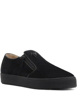 Giuseppe Zanotti Gz-kobe ジップ スリッポン | ブルー | FARFETCH JP