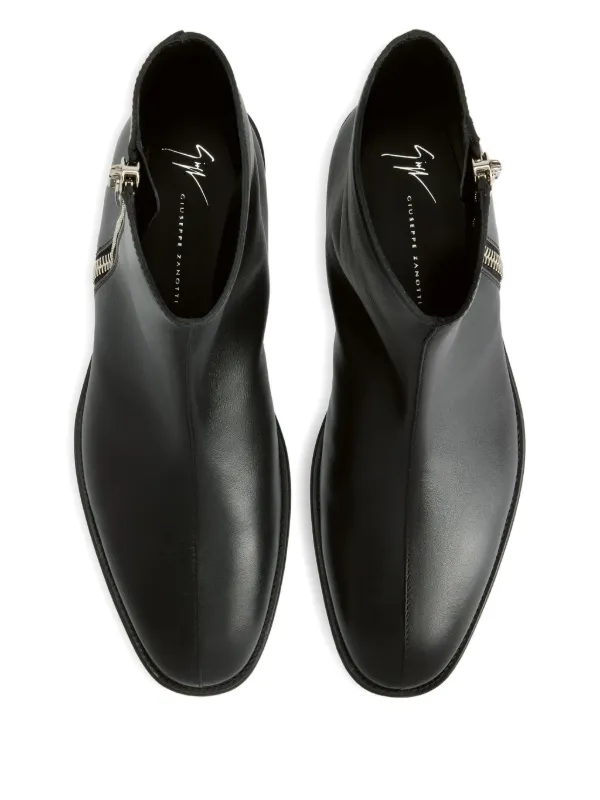 Giuseppe Zanotti レザー ブーツ | ブラック | FARFETCH JP