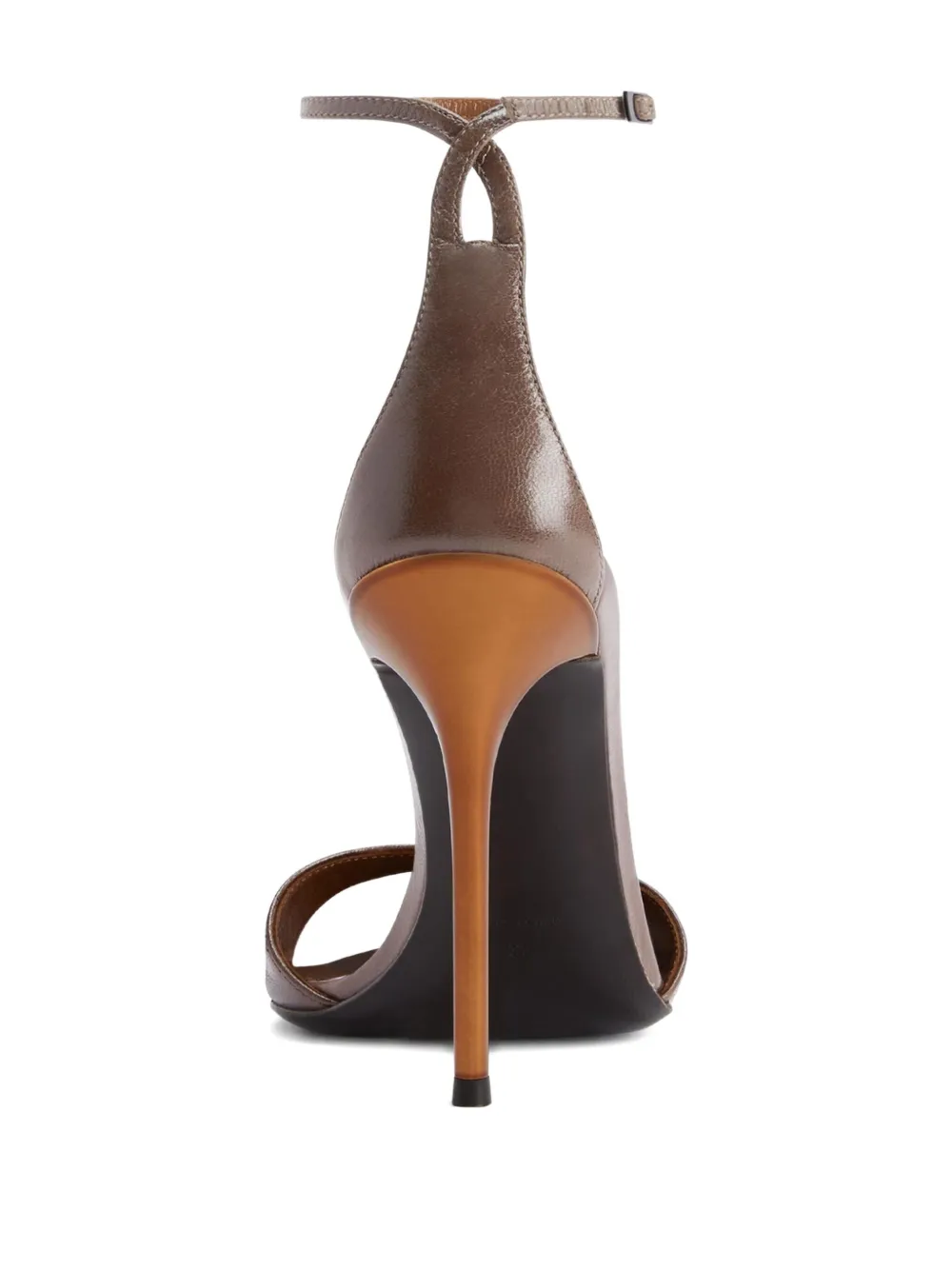 Giuseppe Zanotti 105mm Intriigo ankle-strap pointed-toe sandals Brown