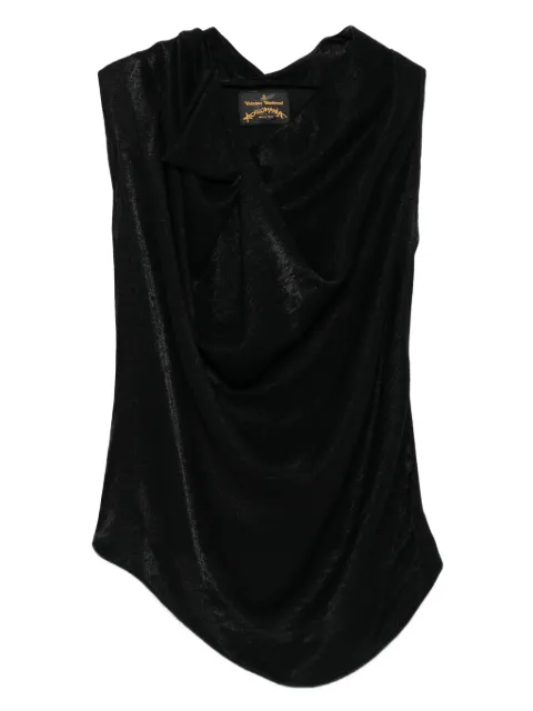 Vivienne Westwood Pre-Owned 2010s draped-neck blouse