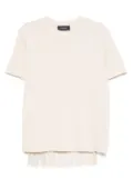 Sportmax fringed top - Neutrals