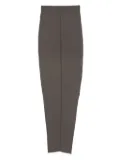 Rick Owens Pillar centre-seam knit skirt - Grey