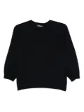 'S Max Mara balloon-sleeve wool top - Blue