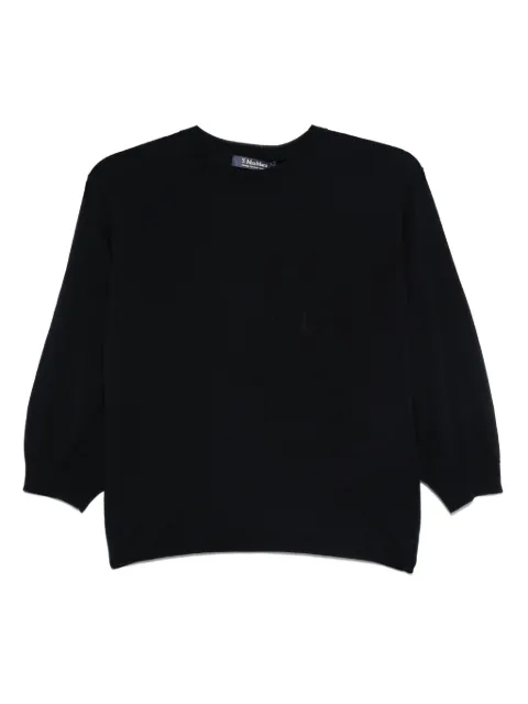 'S Max Mara balloon-sleeve wool top