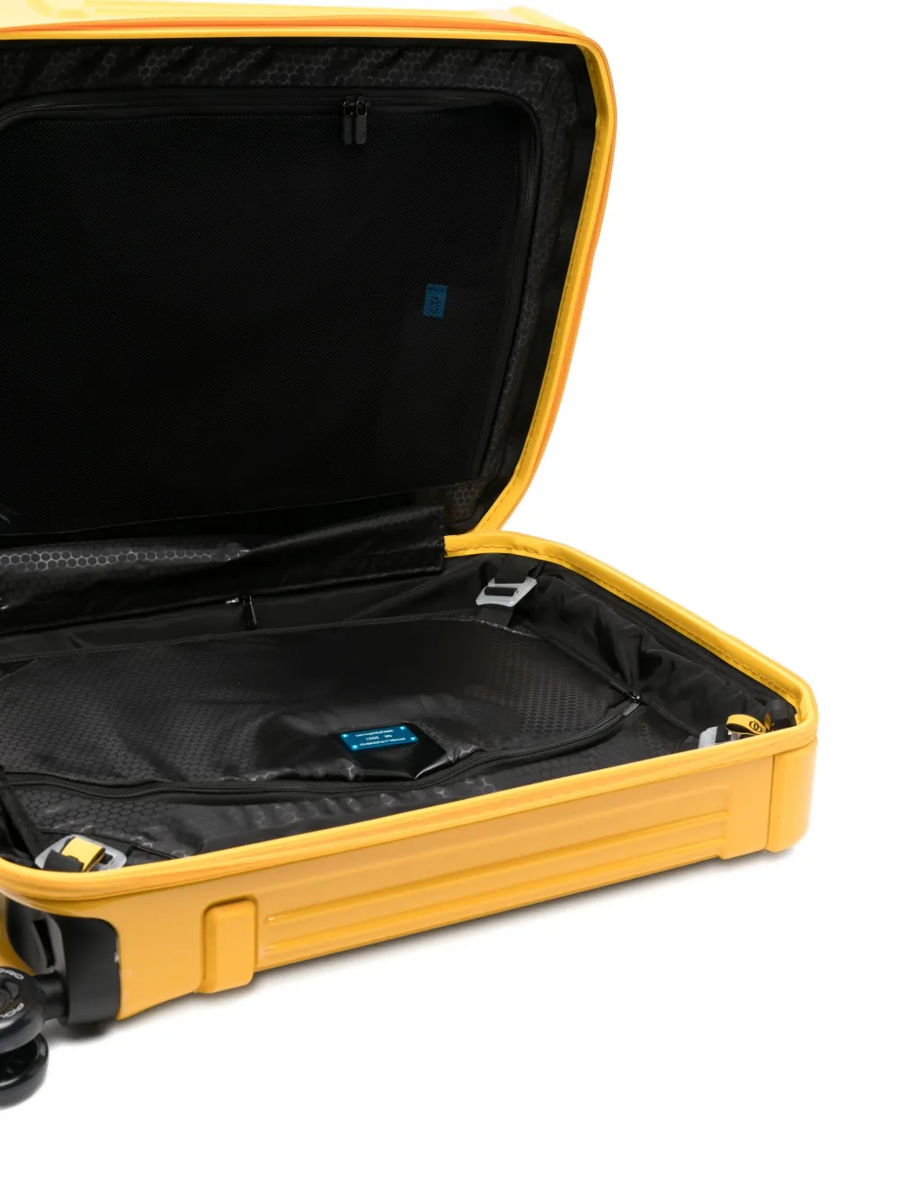 Piquadro Hardside Suitcase In Yellow