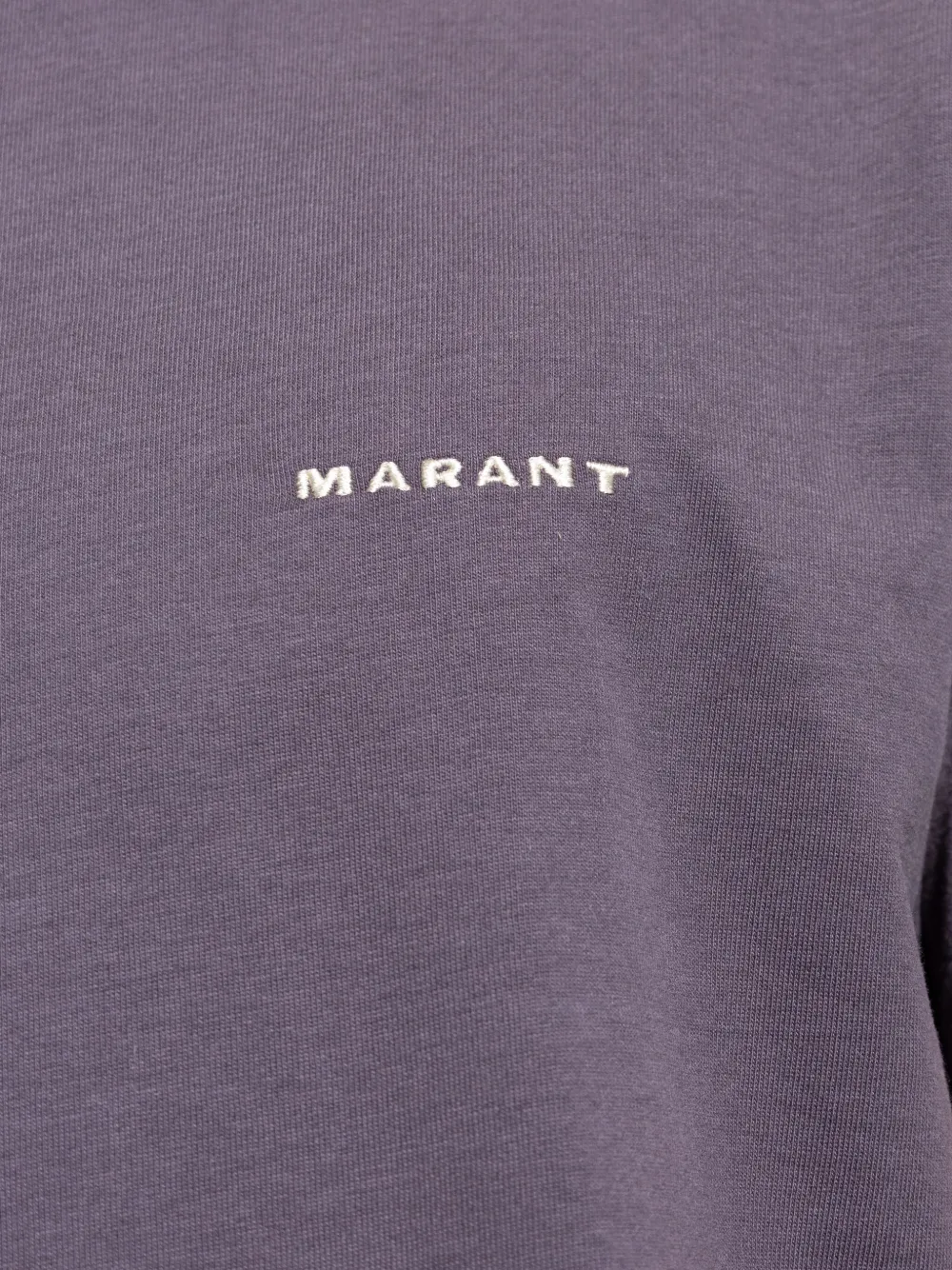 MARANT T-shirt met geborduurd logo Blauw