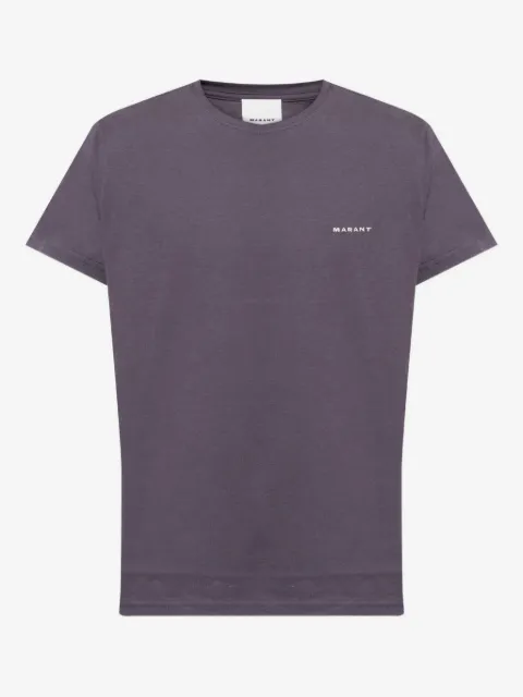 MARANT logo-embroidered cotton t-shirt