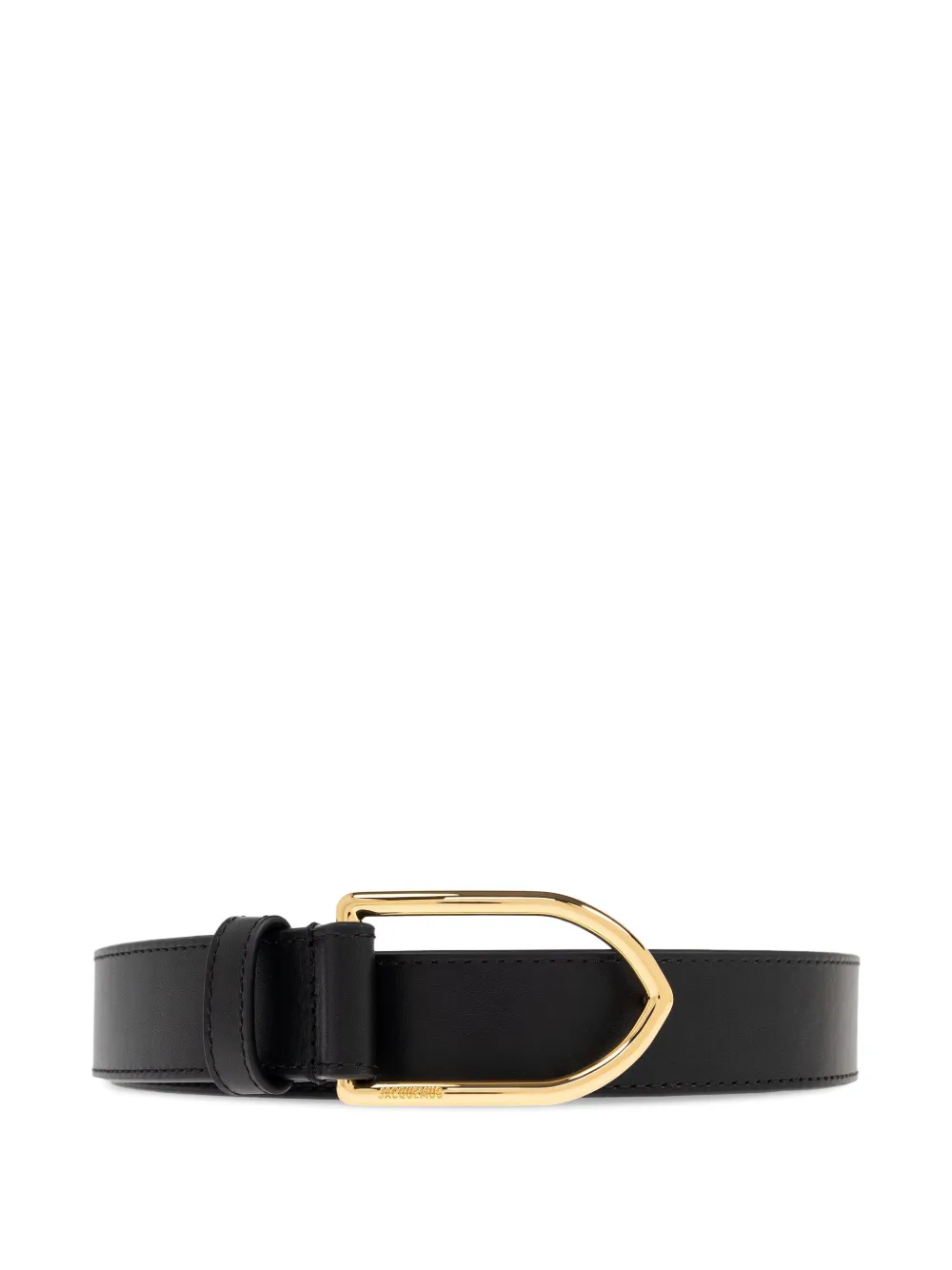 Jacquemus La Ceinture Bambino leather belt Zwart