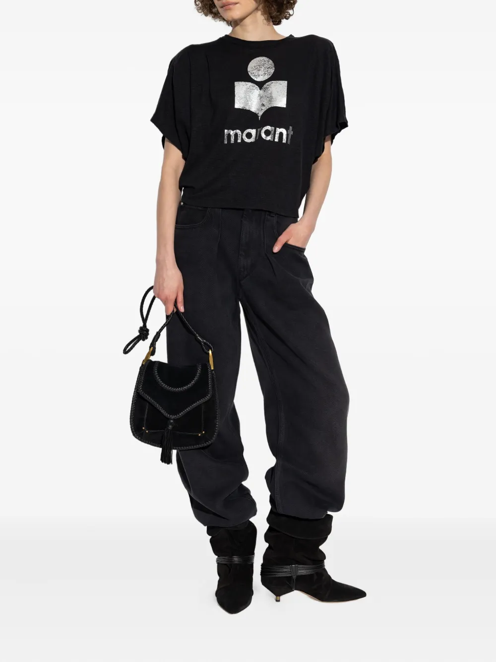 MARANT ÉTOILE logo-print t-shirt | T-Shirts & Jersey Shirts | Image 2