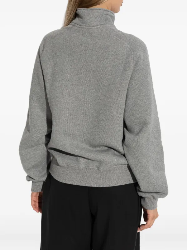 By Malene Birger Lipa half-zip Sweatshirt | Grey | FARFETCH