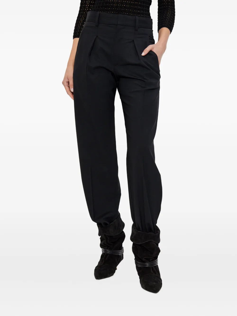 ISABEL MARANT Straight broek Zwart
