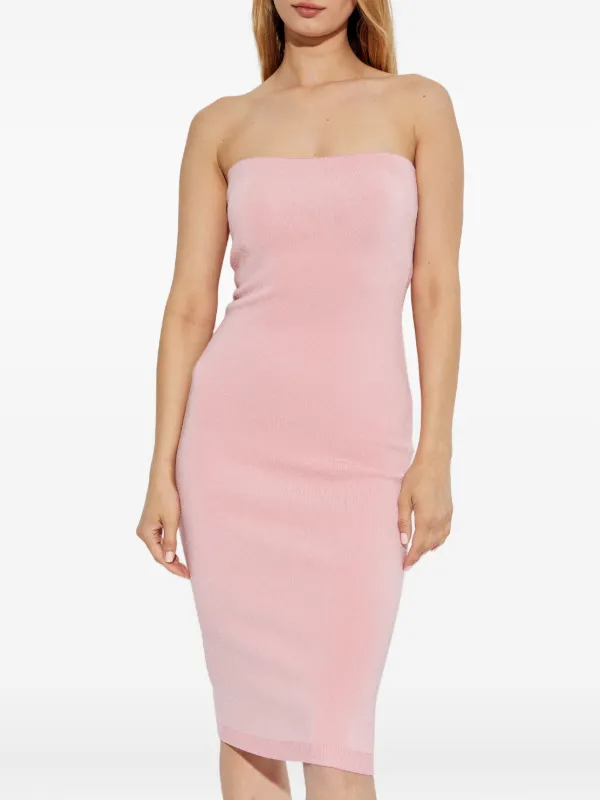 jacquemus knitted dress - The Sera Knit - Light Pink Yellow