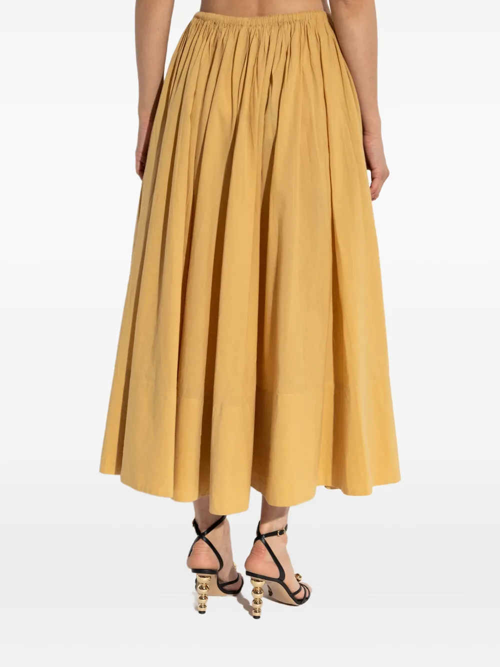 By Malene Birger Pheo drawstring skirt Geel