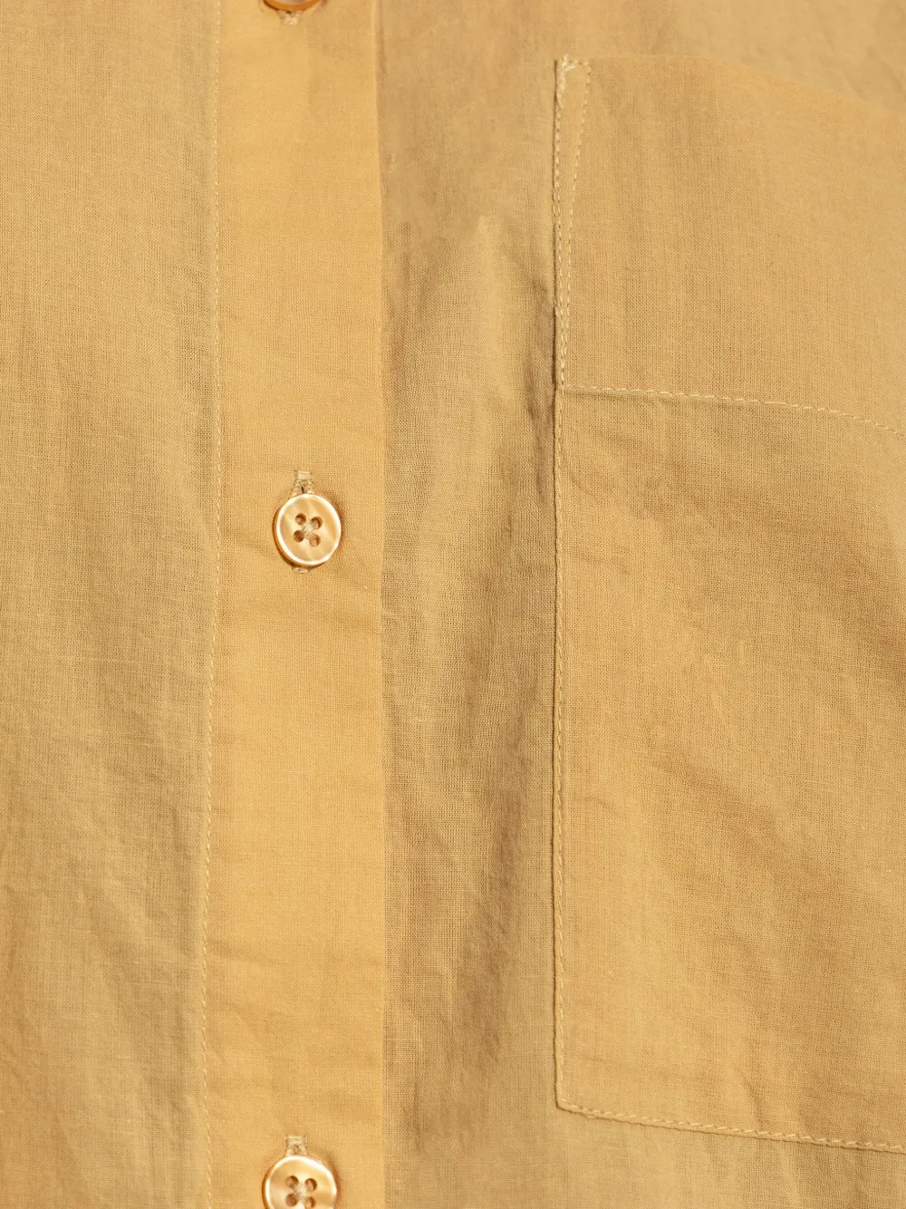 By Malene Birger Derris button-down shirt Geel