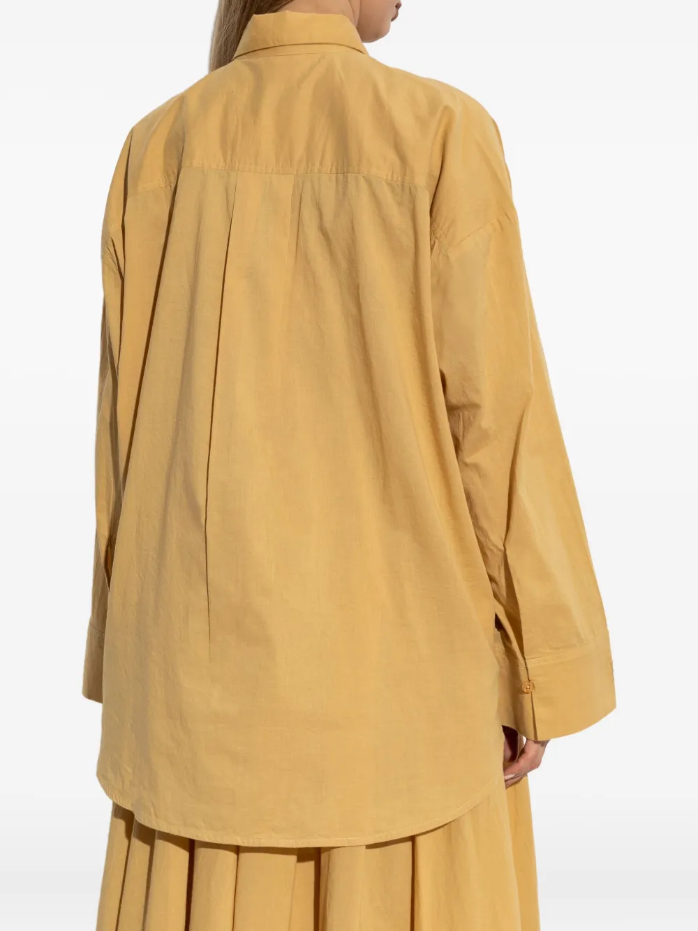 By Malene Birger Derris button-down shirt Geel