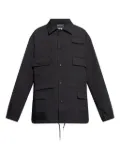 Y-3 multi-pocket button-fastening jacket - Black