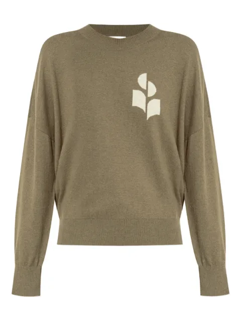 MARANT ÉTOILE — Marisans logo-detail round-neck sweater