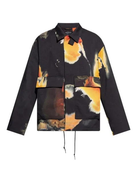 Y-3 patch-pocket jacket