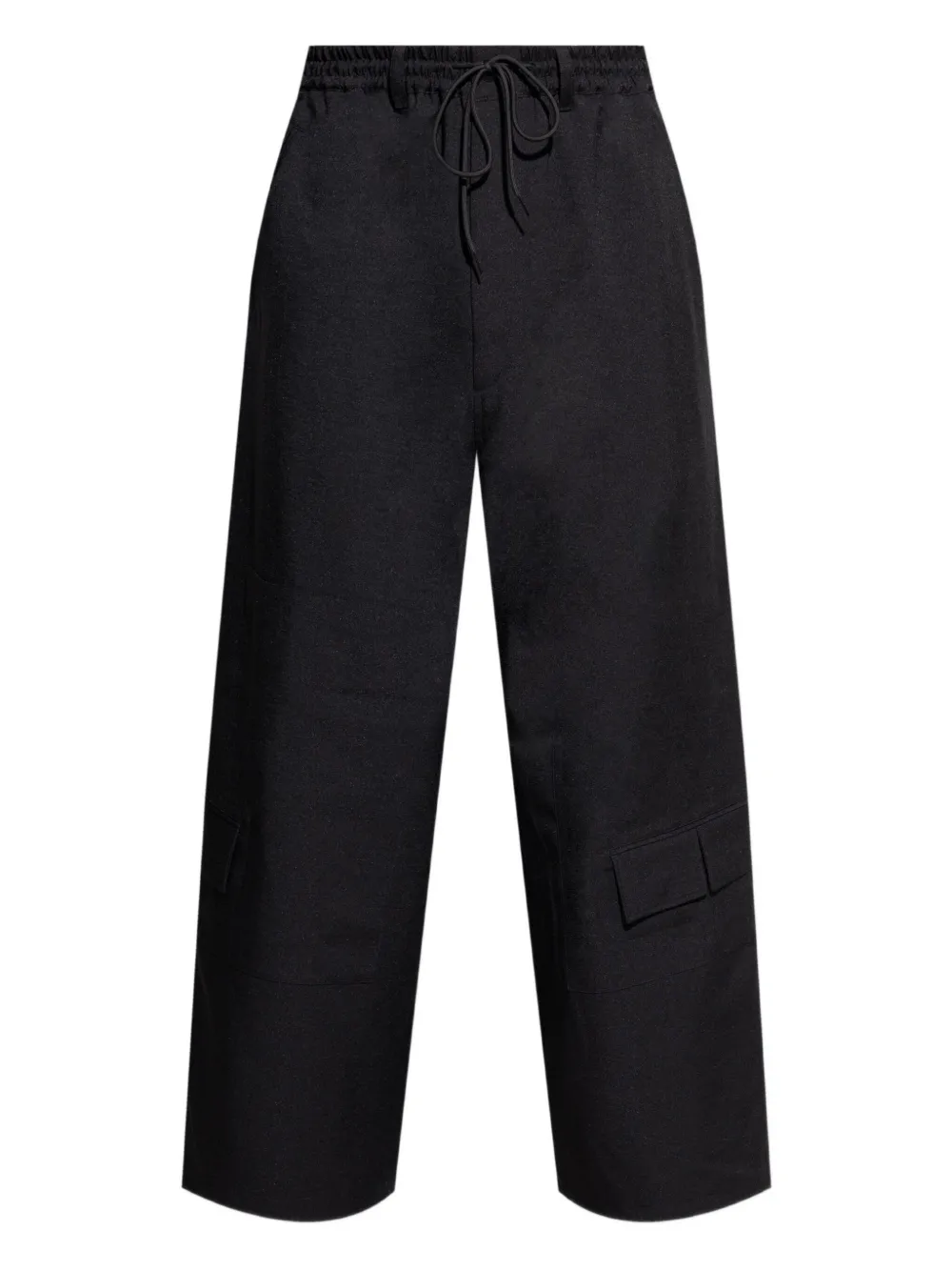 Y-3 Broek met trekkoord Zwart