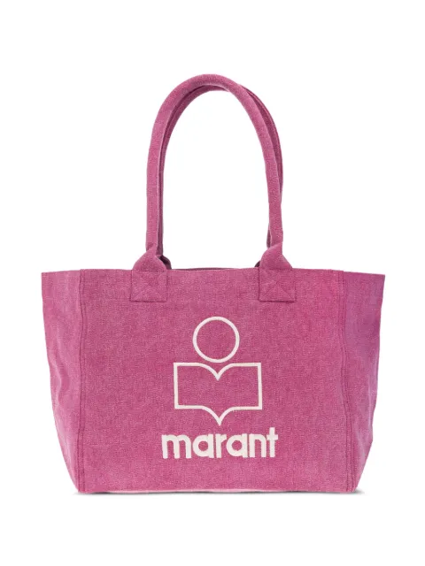 ISABEL MARANT Yenky logo-embroidered tote bag