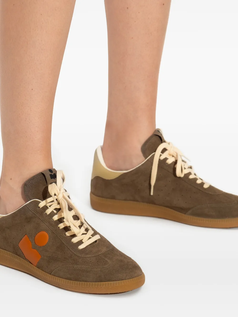ISABEL MARANT Bryce suede sneakers Brown