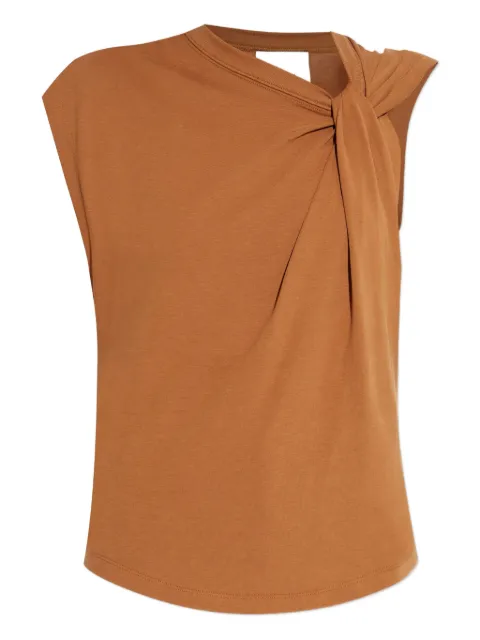 ISABEL MARANT top con cuello retorcido