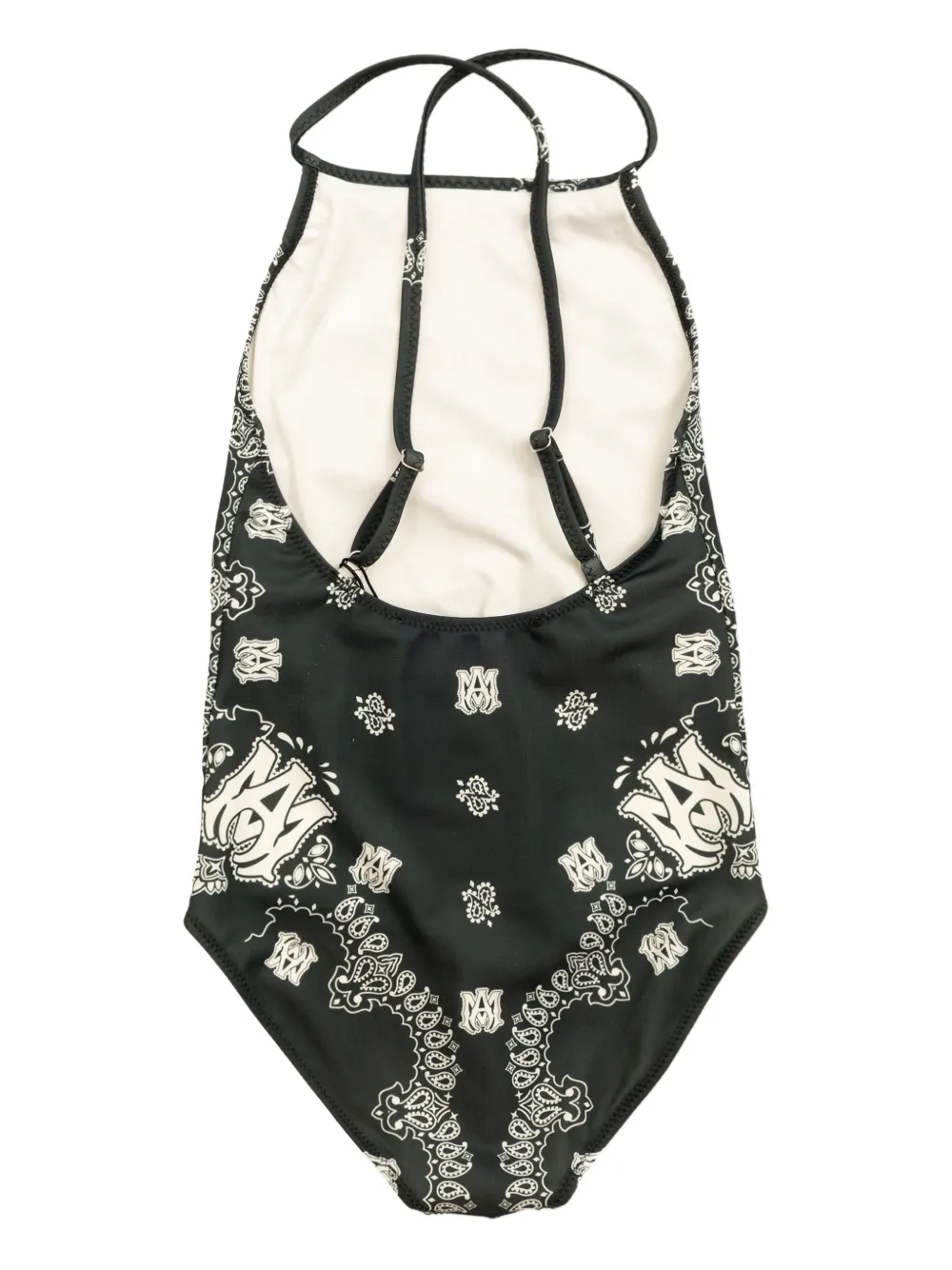 AMIRI KIDS paisley-print halterneck swimsuit | Swimsuits | Image 2