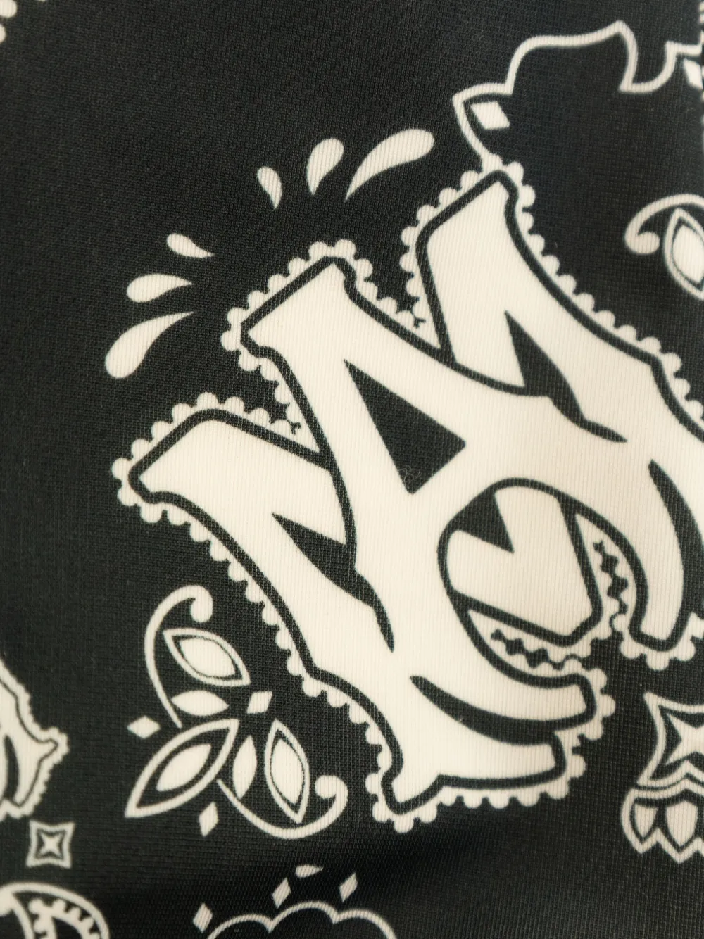 AMIRI KIDS Badpak met paisley-print en halternek Groen