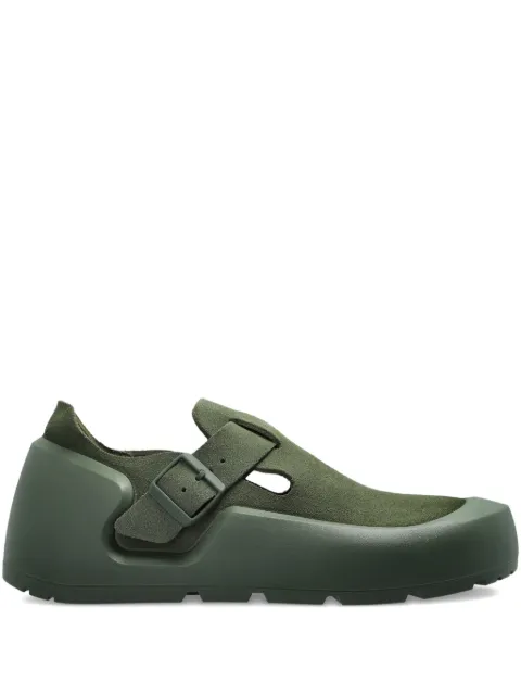 Birkenstock Reykjavik buckle-strap nubuck-leather sneakers